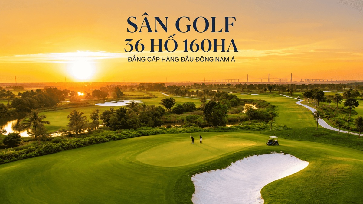 Sân Golf 36 hố 160 ha